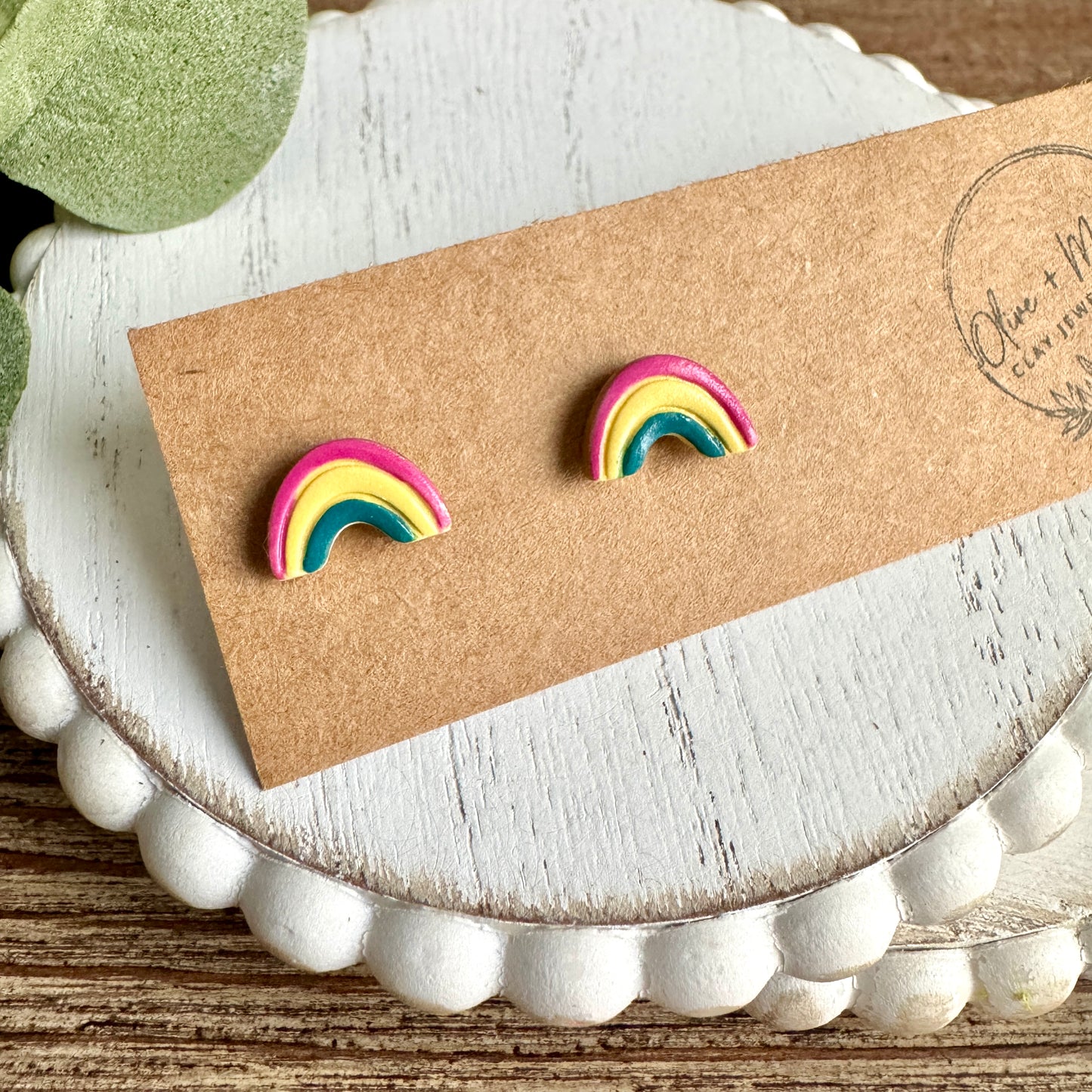 Rainbow Studs