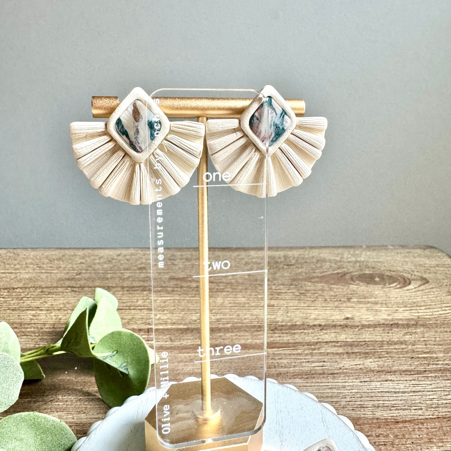 Fringe - Ivory with Stone