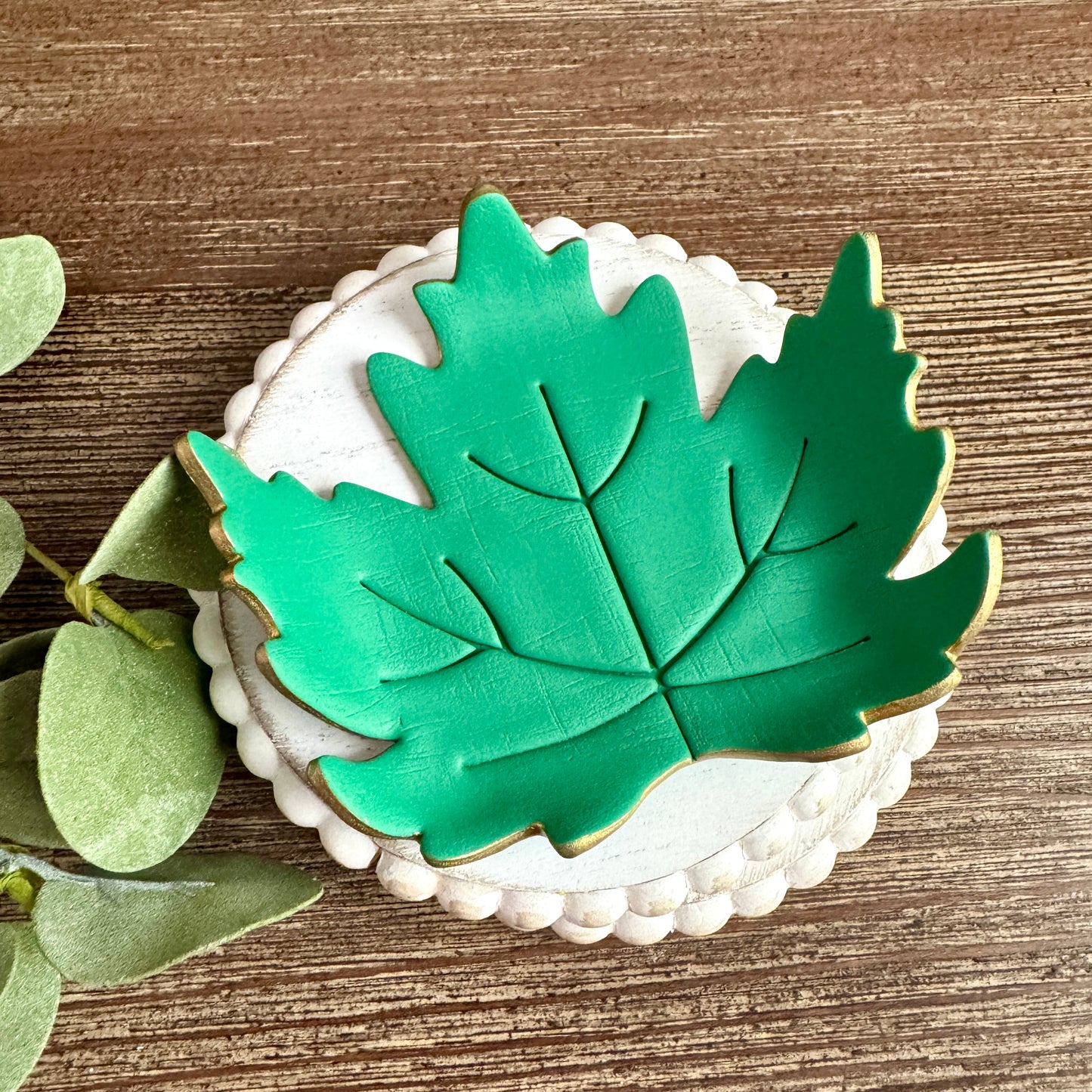 Maple Leaf Trinket Dish