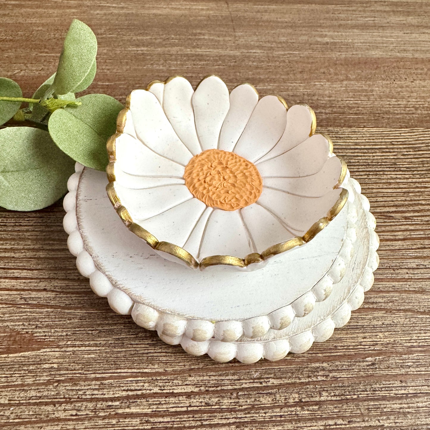Gerbera Daisy Trinket Dish