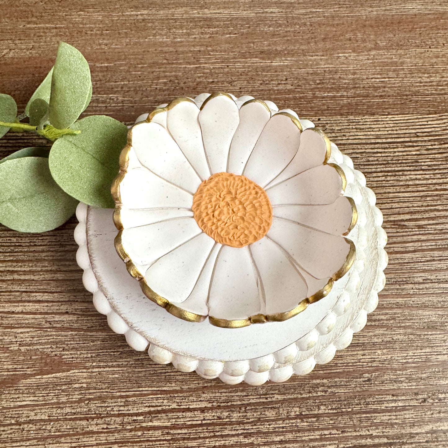 Gerbera Daisy Trinket Dish