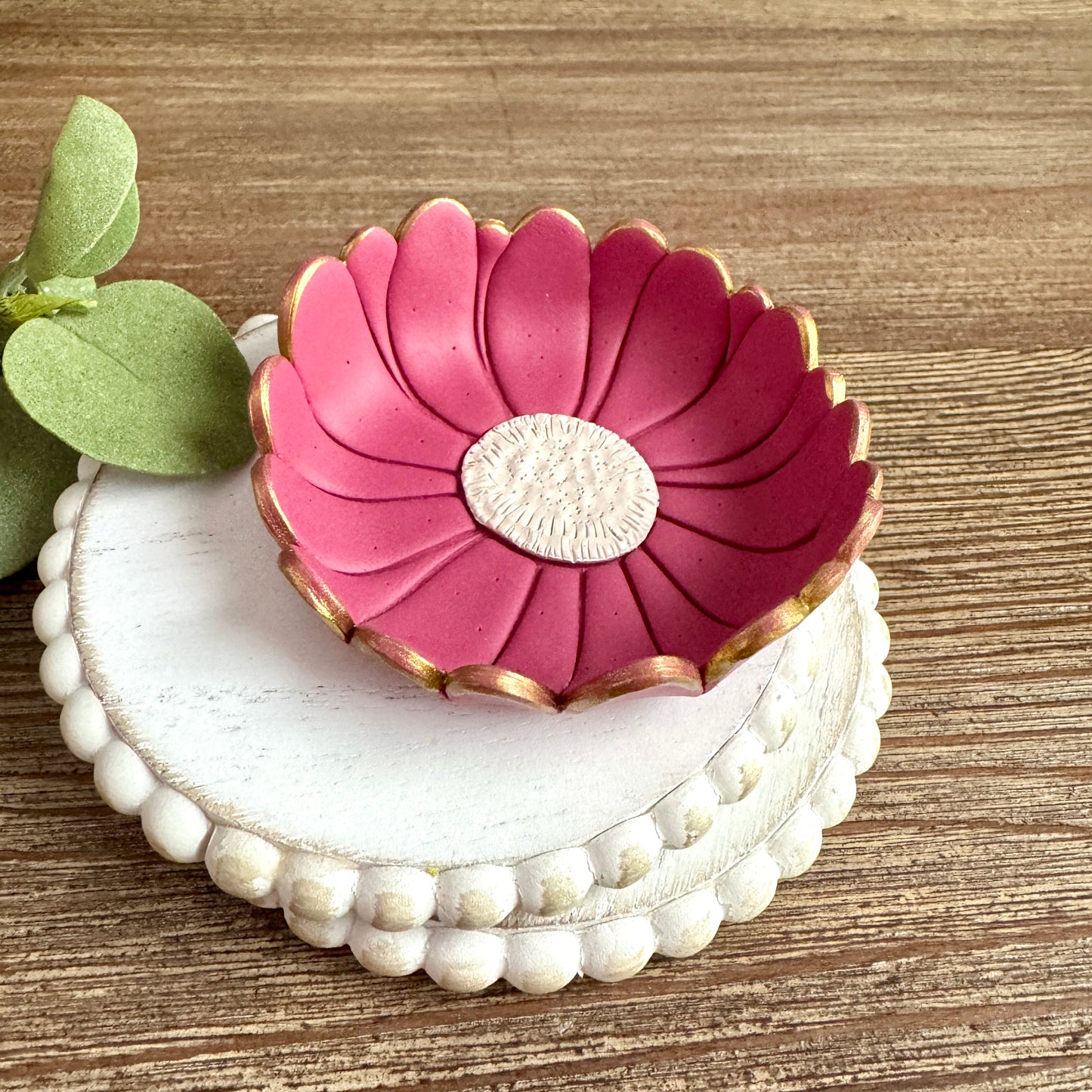 Gerbera Daisy Trinket Dish