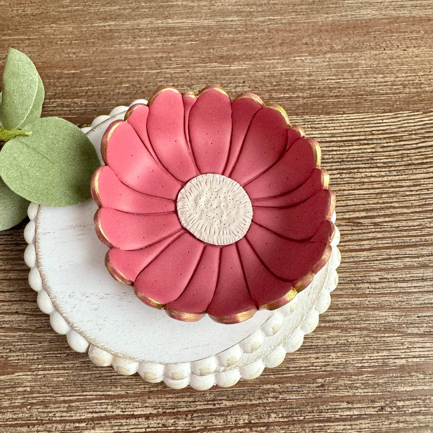 Gerbera Daisy Trinket Dish