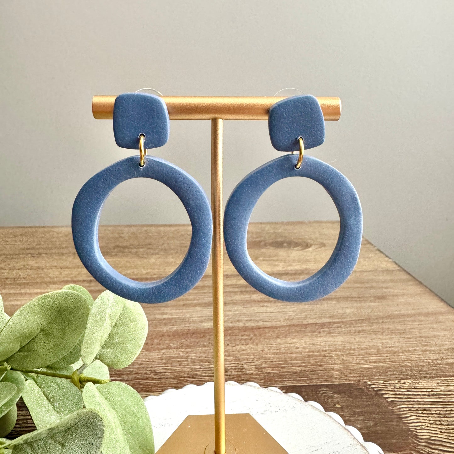 Everyday Clay Hoops