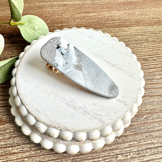 Barrette - Dagger Marble Leather