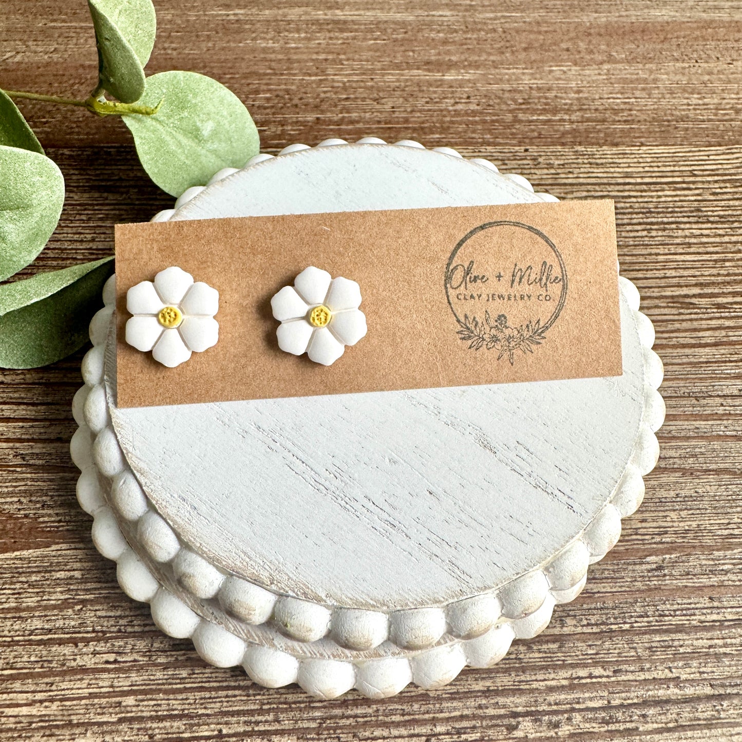 Flower Lemon Studs
