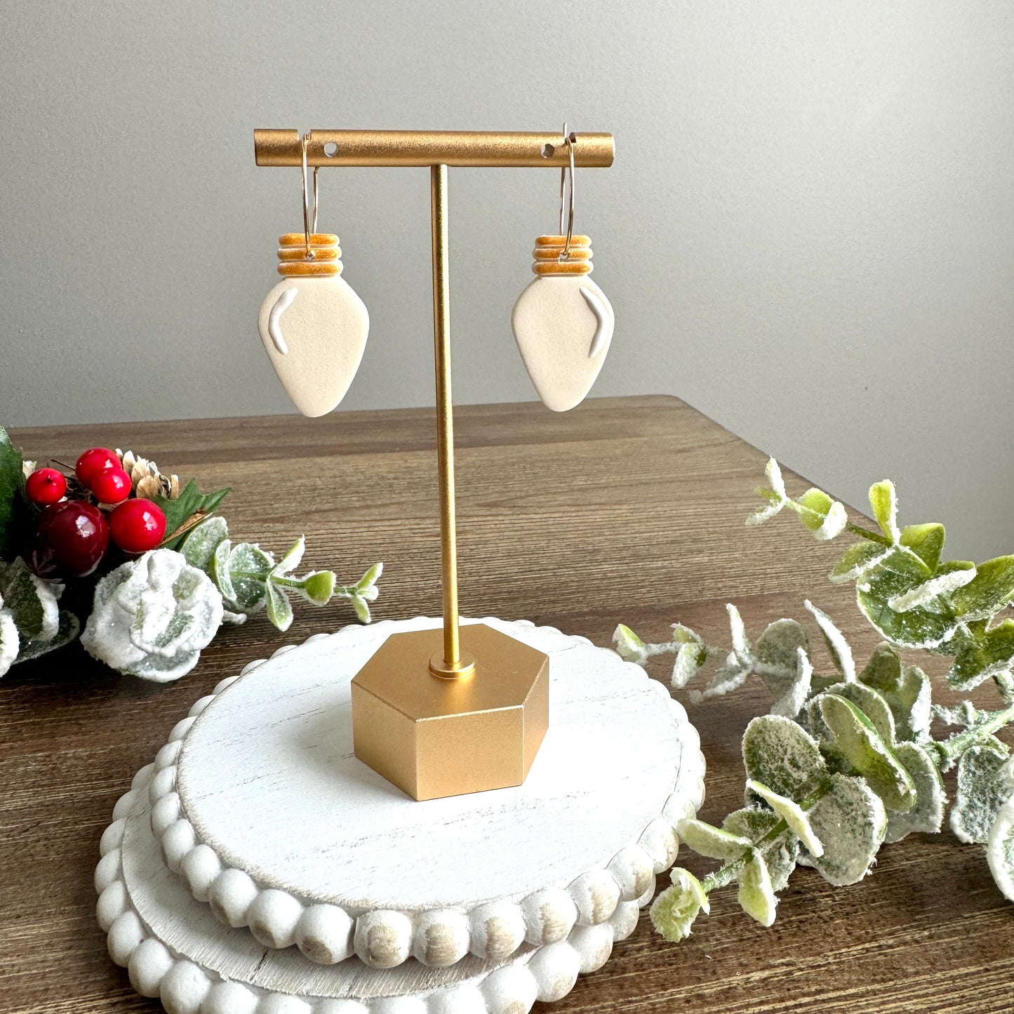 Christmas Light Hoops