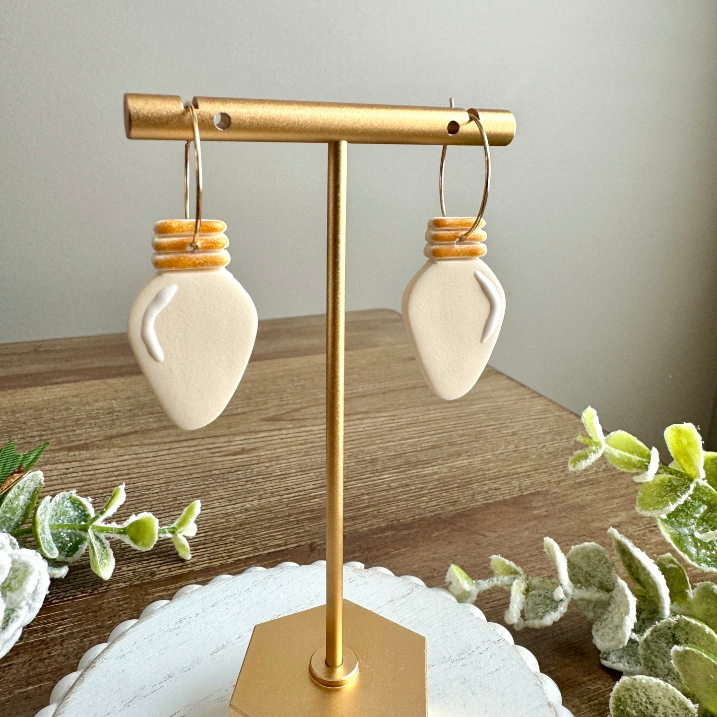 Christmas Light Hoops