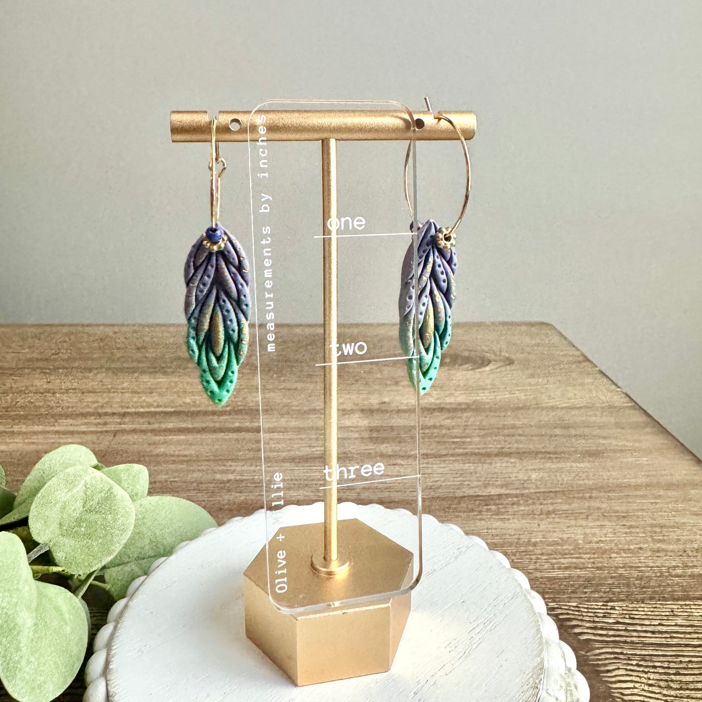 Peacock Hoops