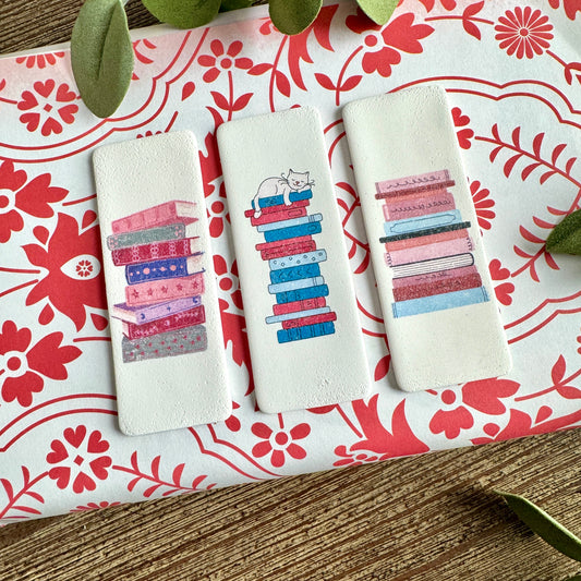 Bookmarks - Mini Stacked Books