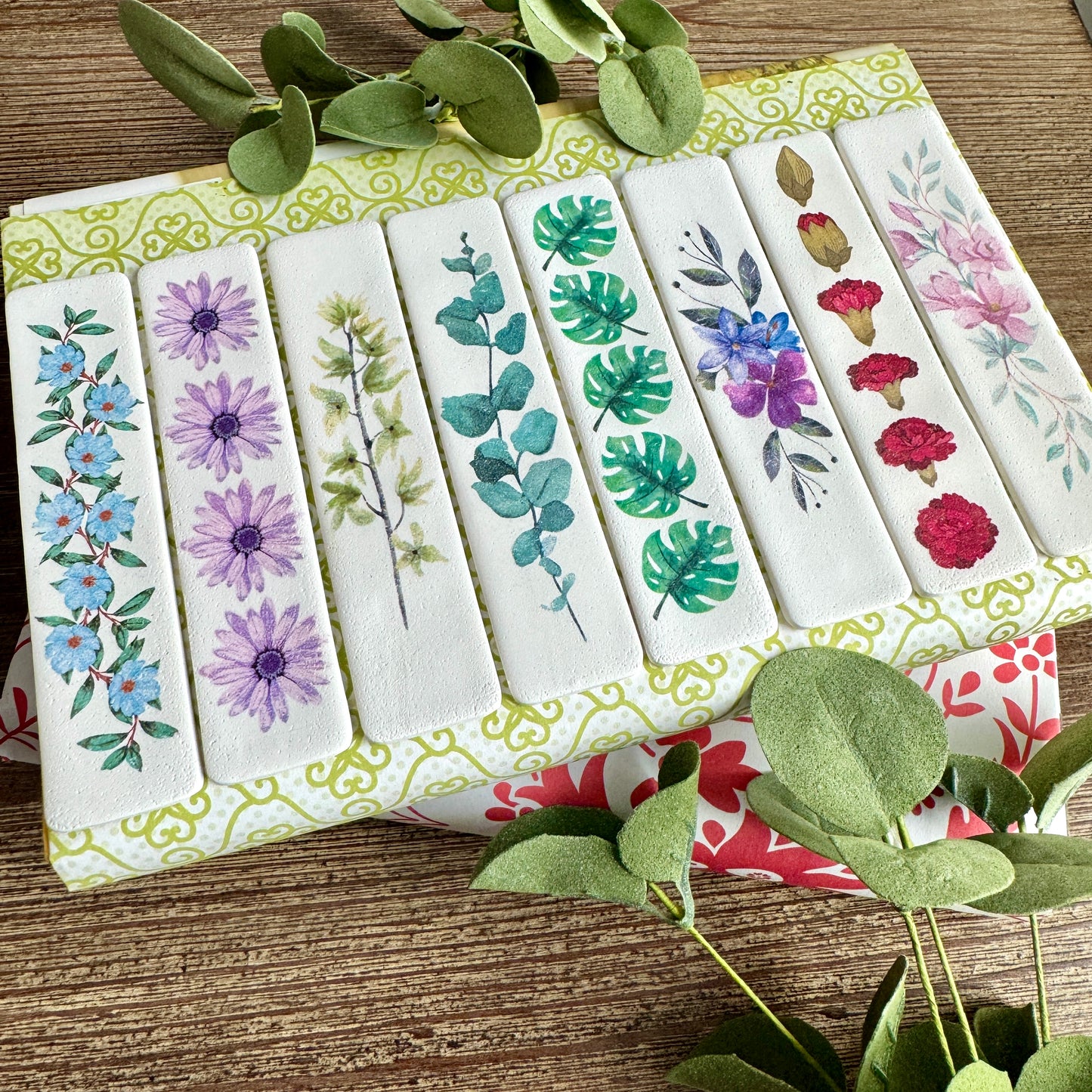 Bookmarks - Floral Matte