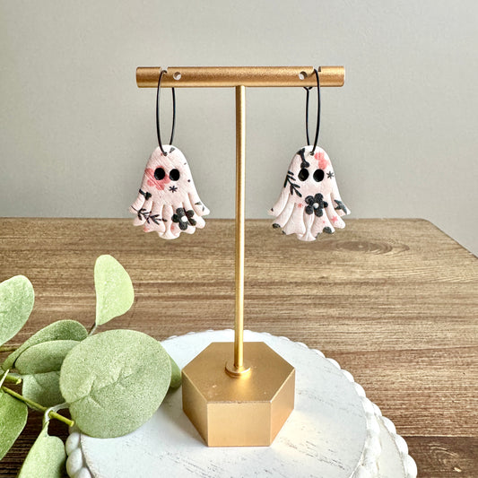 Halloween Ghost Hoops