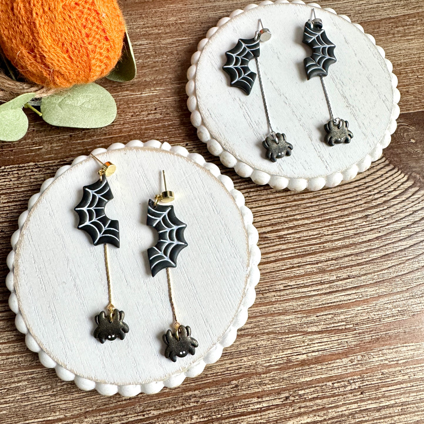 Halloween Spiders with Web