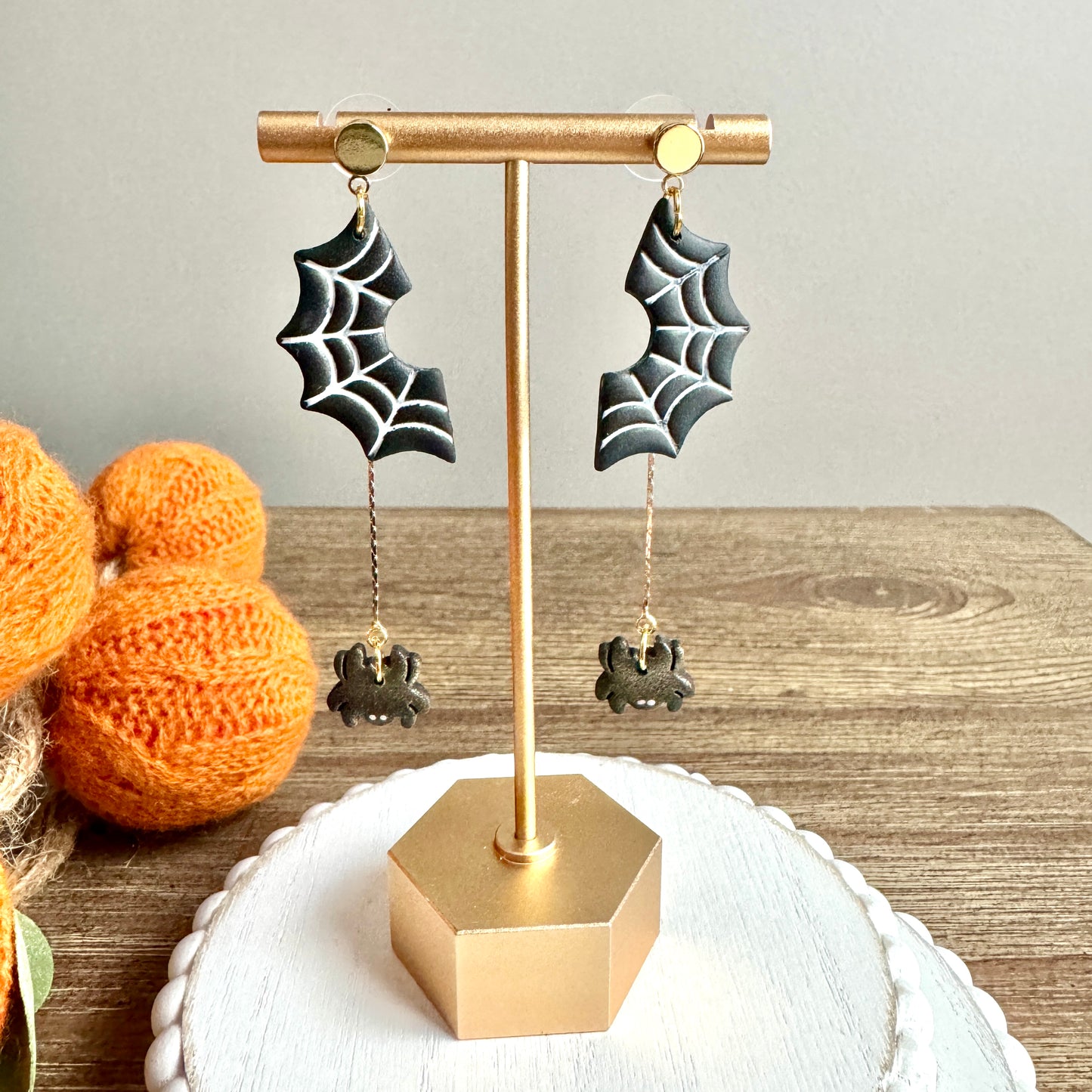 Halloween Spiders with Web