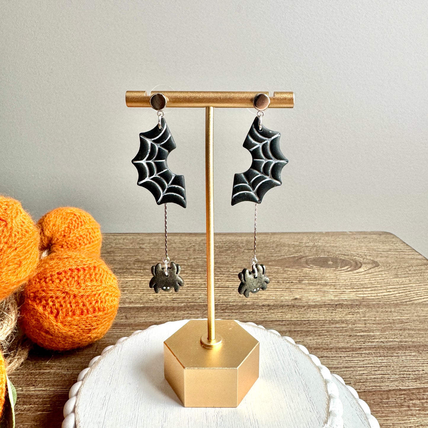 Halloween Spiders with Web