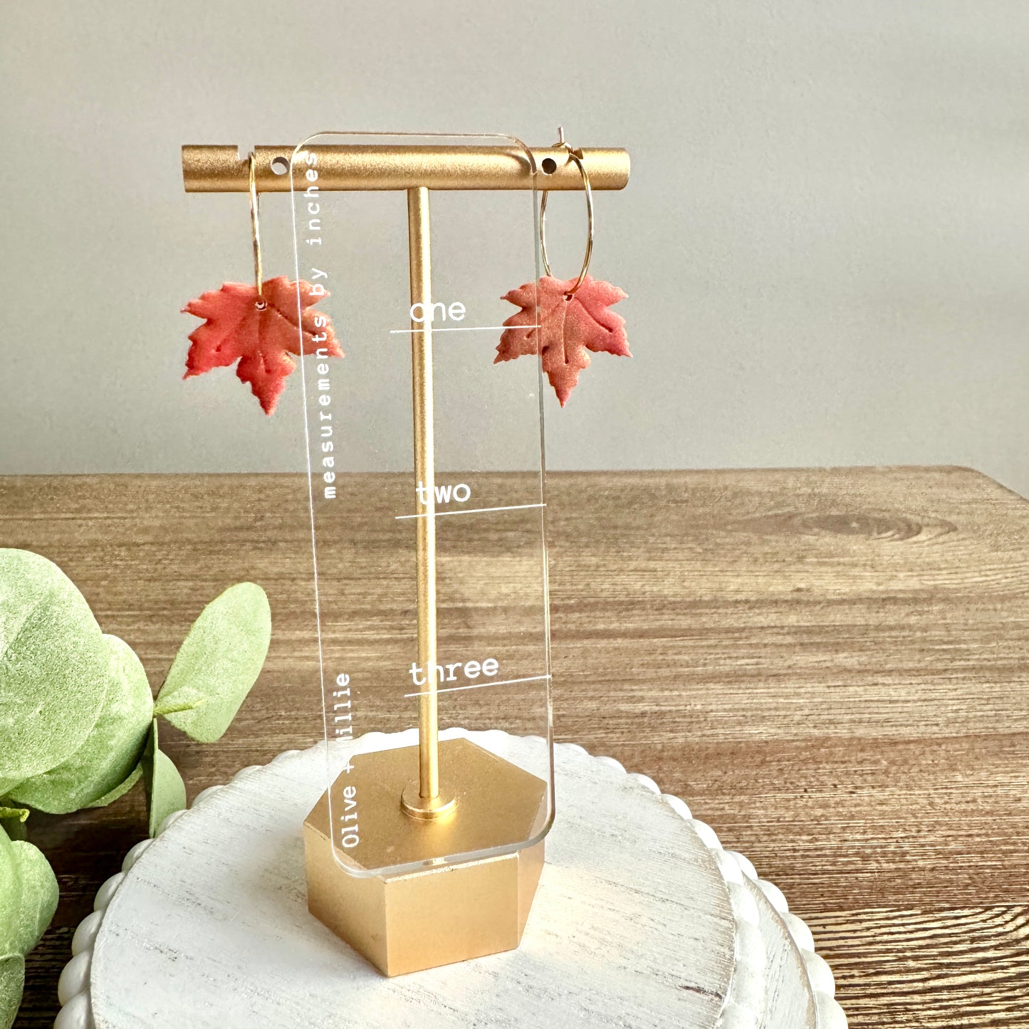 Falling Leaves Hoops