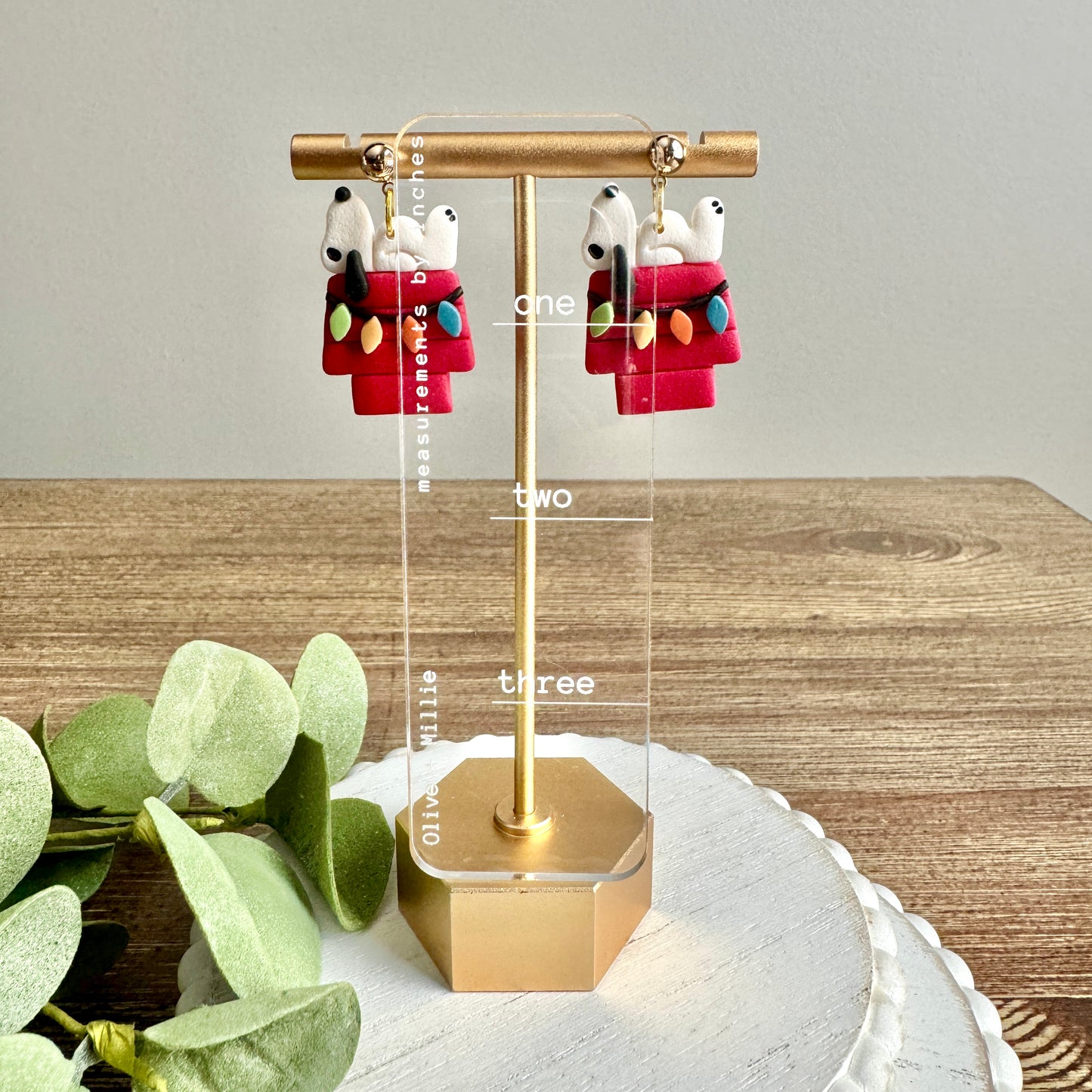 Christmas Snoopy & House