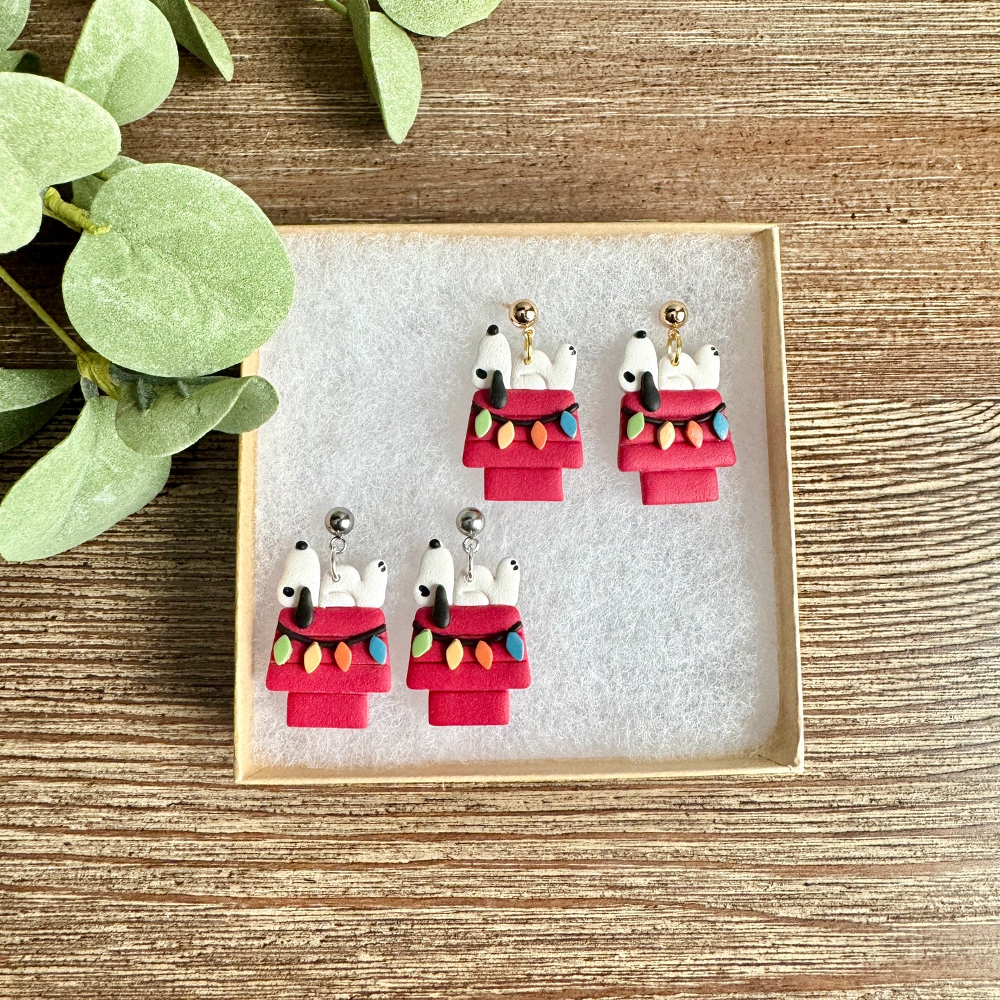 Christmas Snoopy & House