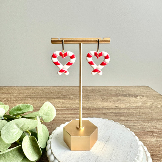 Christmas Heart Candy Canes