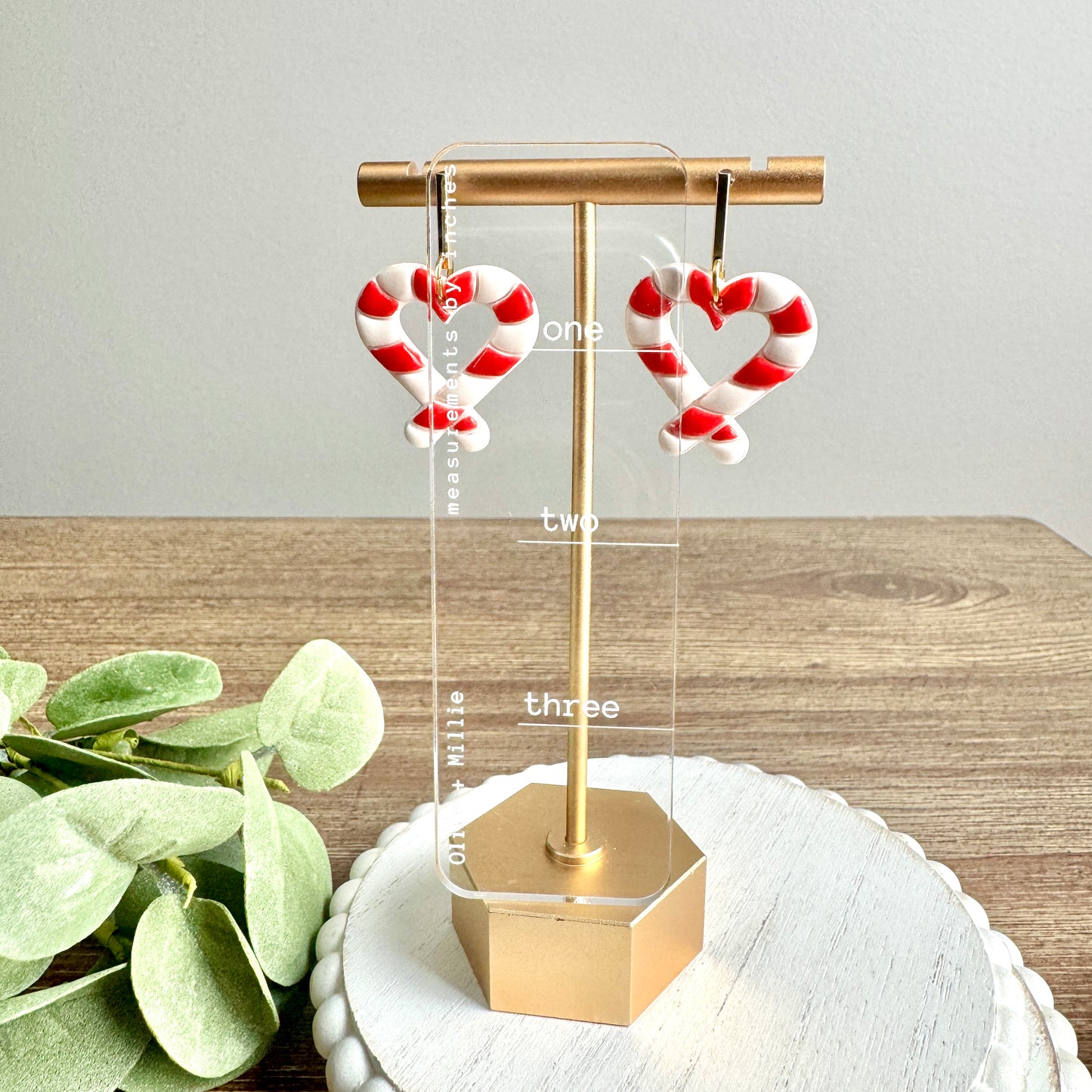 Christmas Heart Candy Canes