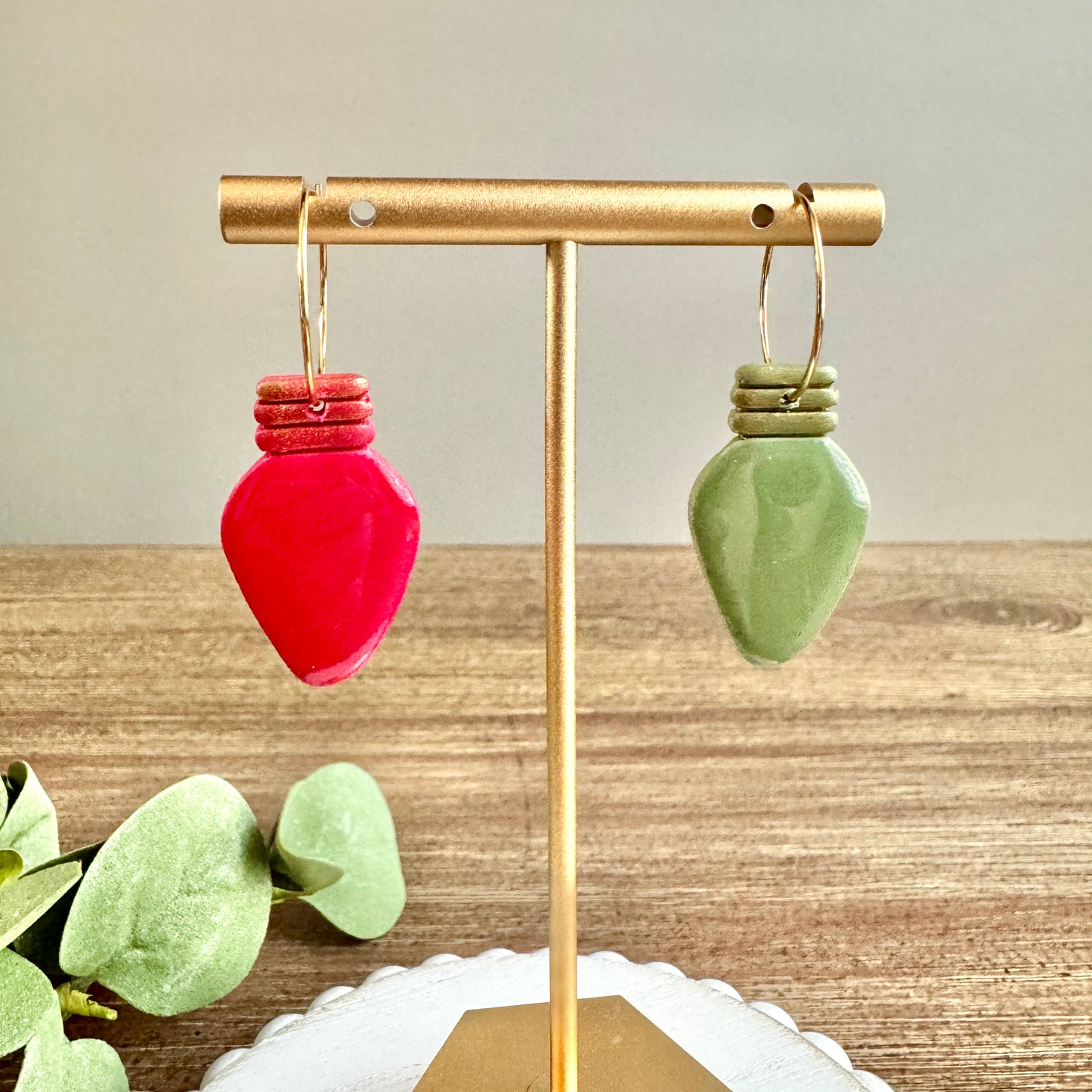 Christmas Light Hoops