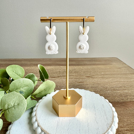 Fluffy Bunny Dangles