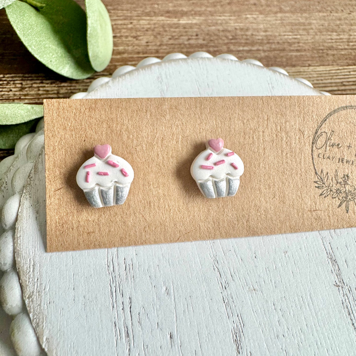 Cupcake Studs