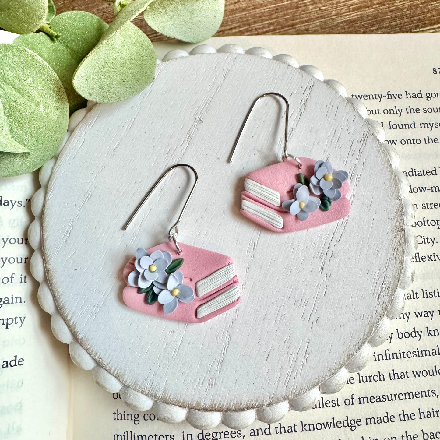 Floral Pink Books
