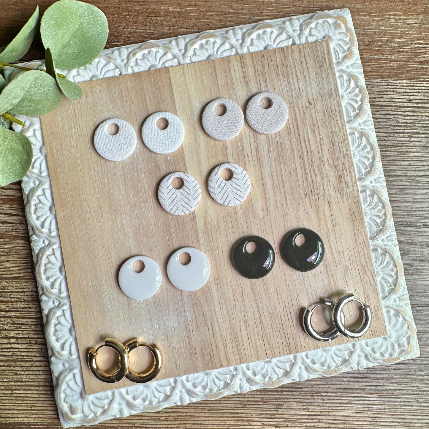 Hoop Clay Charms - Classic Collection