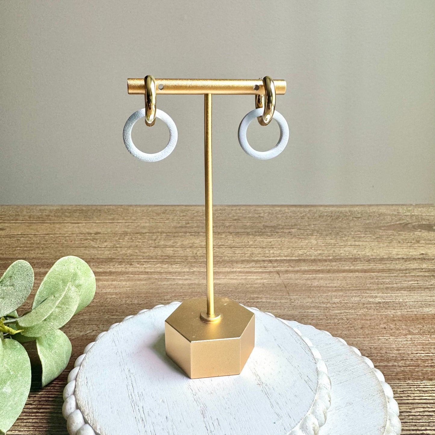Hoop Clay Charms - Color Collection