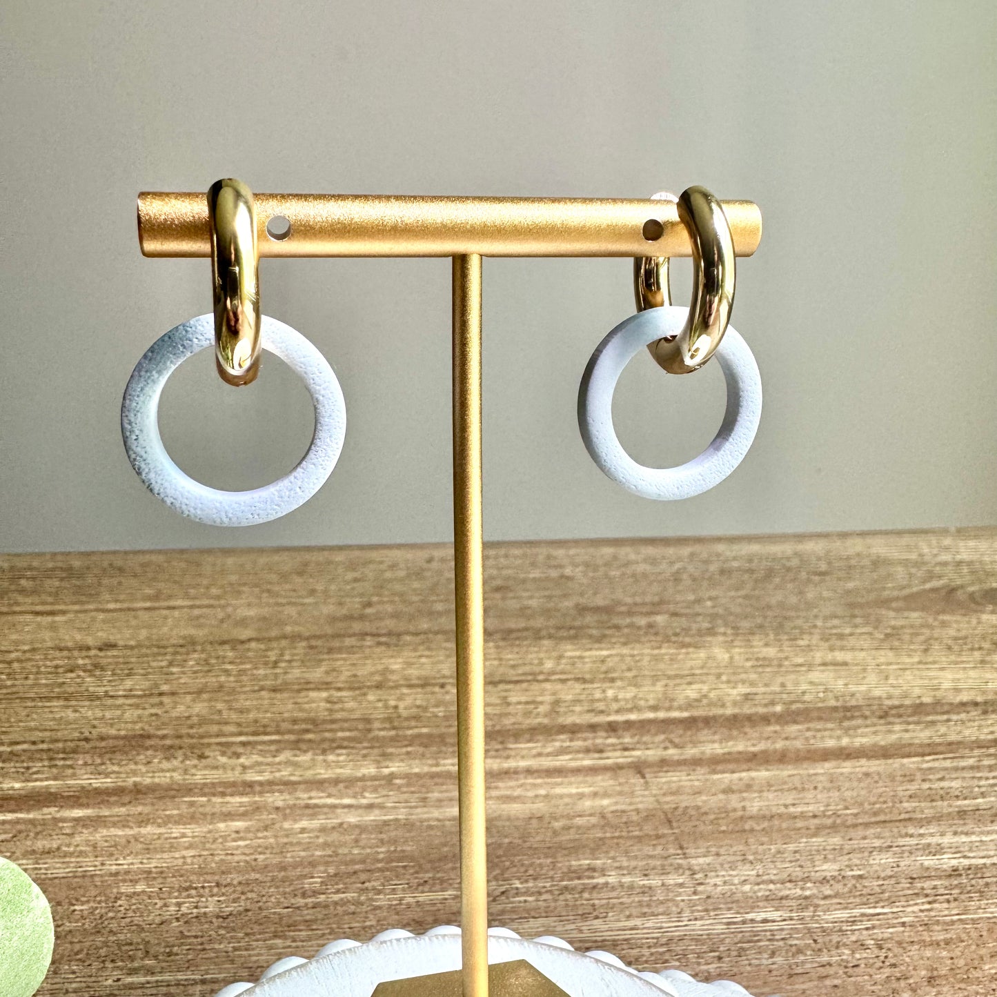 Hoop Clay Charms - Color Collection
