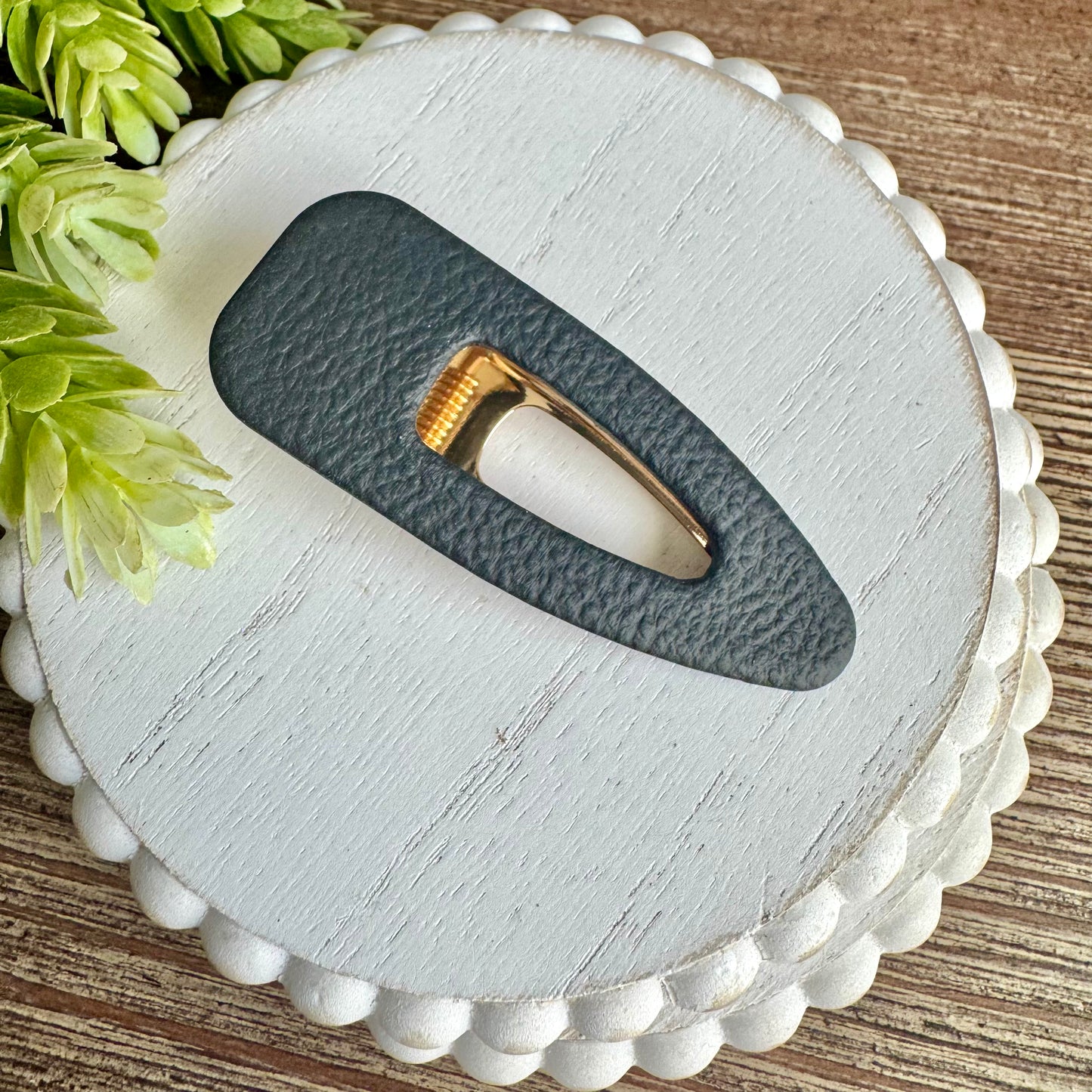 Barrette - Leather Collection