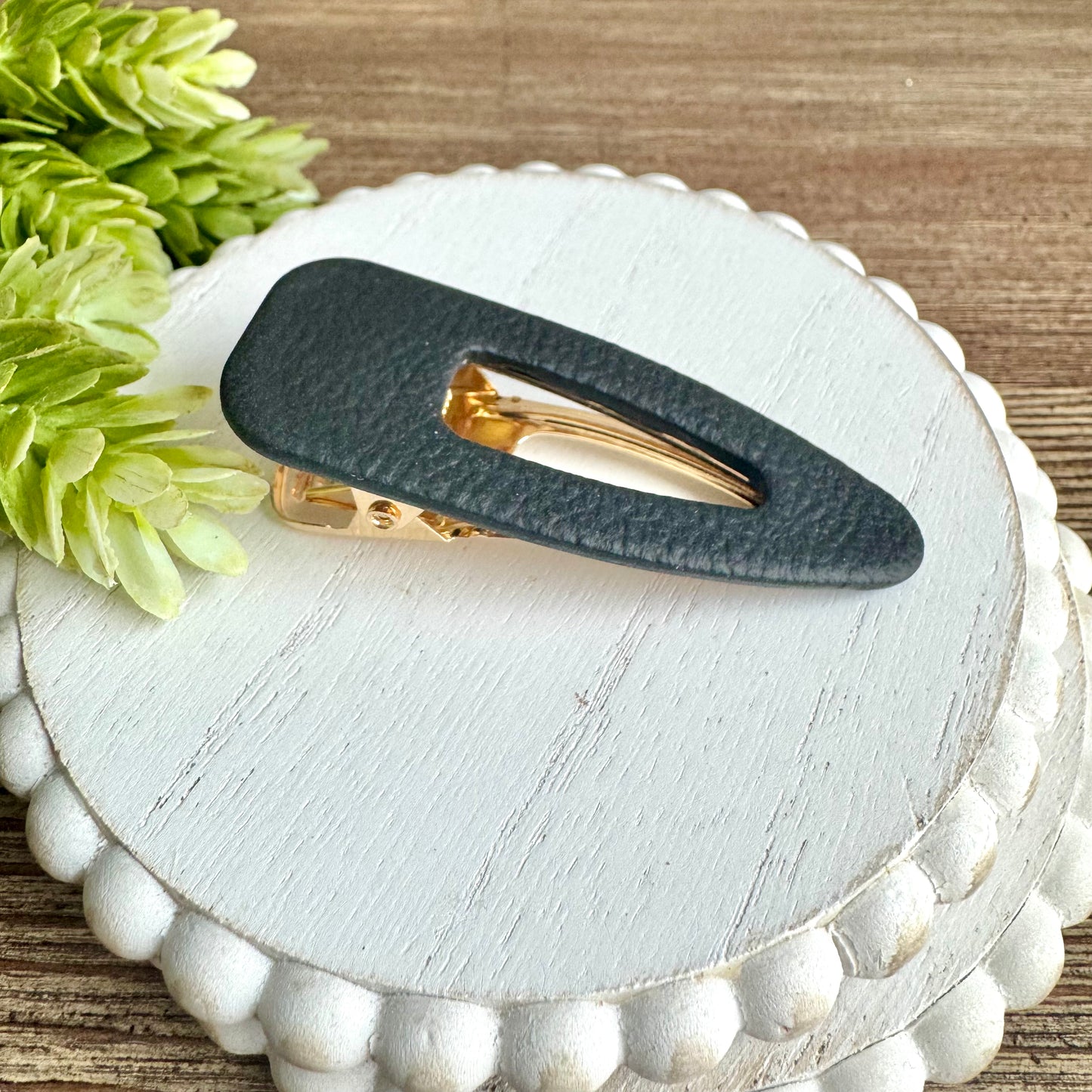 Barrette - Leather Collection