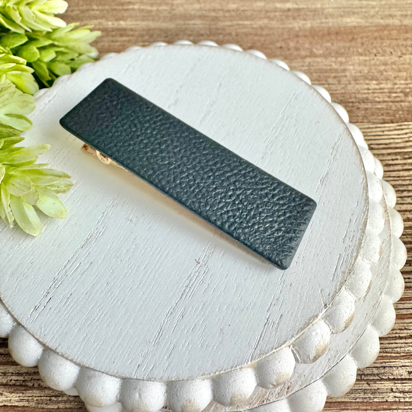 Barrette - Leather Collection