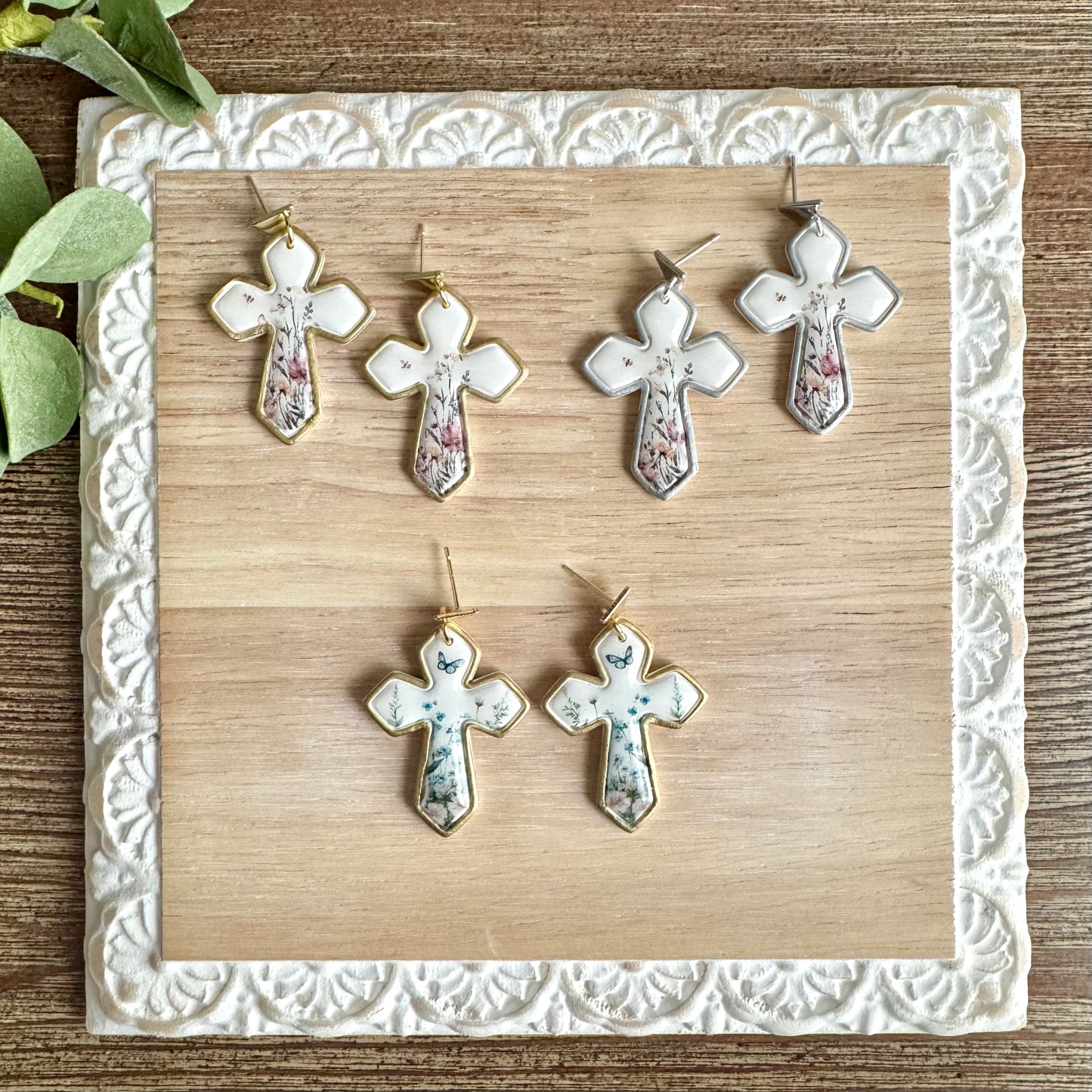 Floral Cross