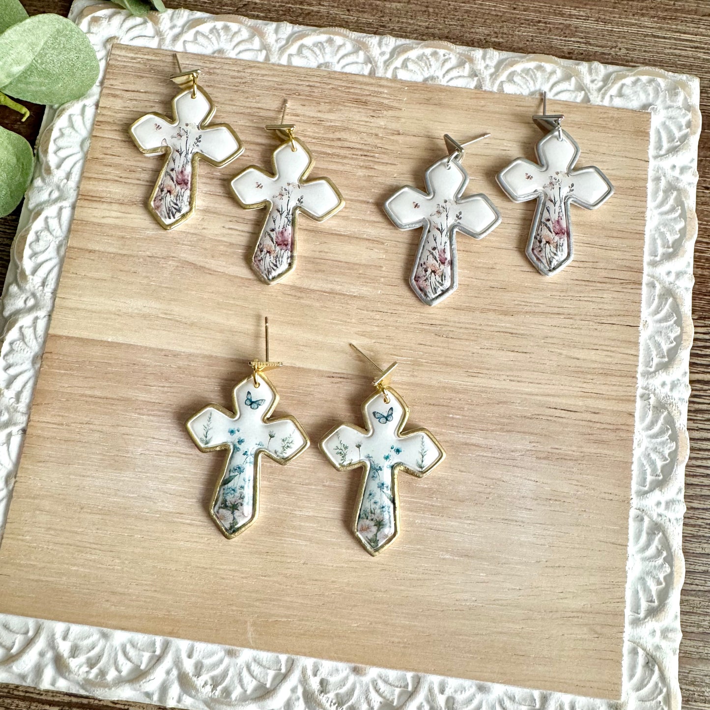 Floral Cross