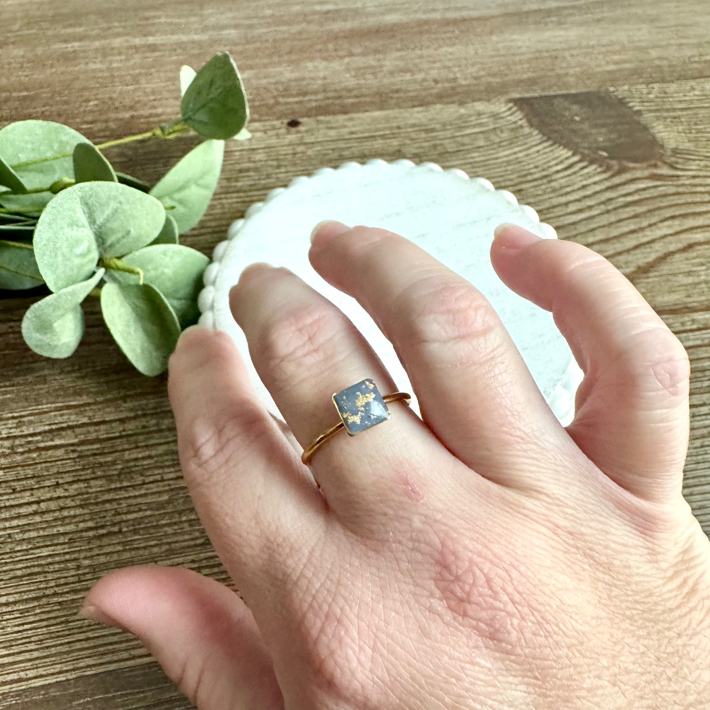 Ring - Medium Square