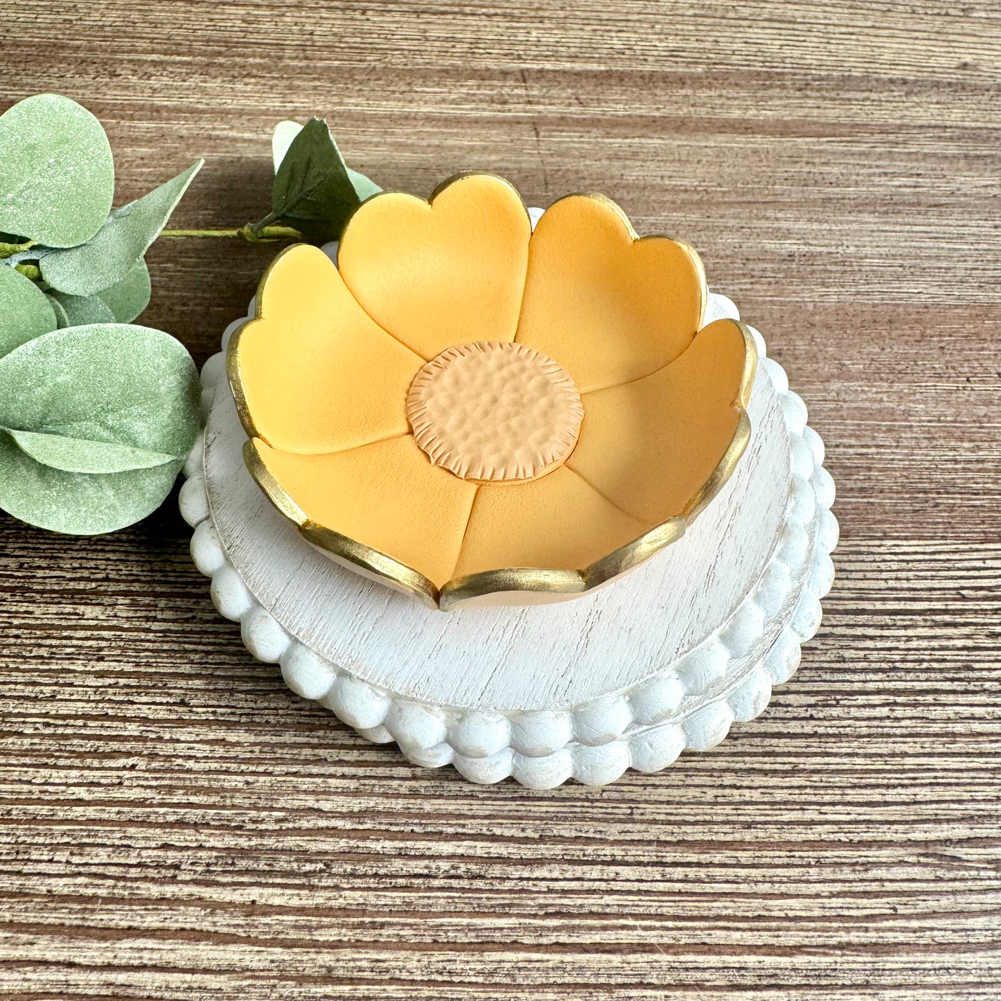 Heart Flower Trinket Dish