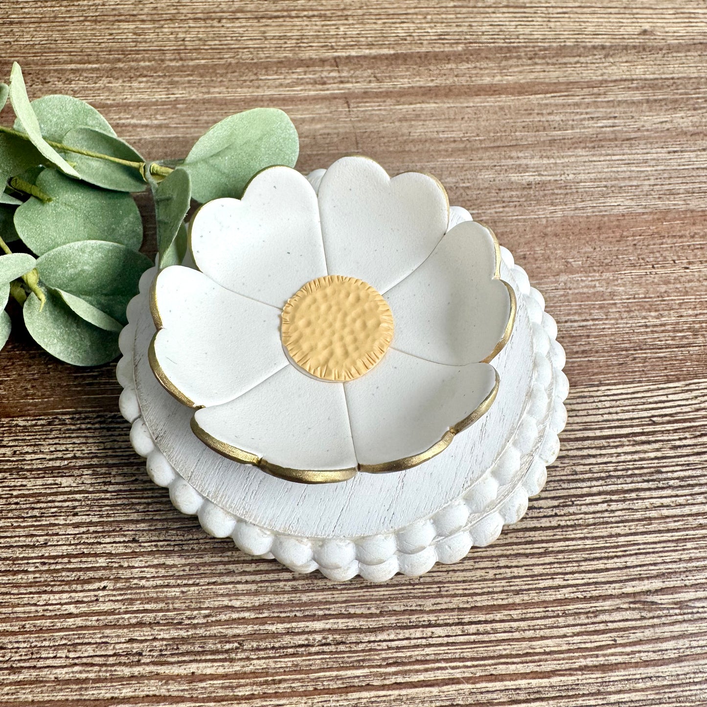Heart Flower Trinket Dish