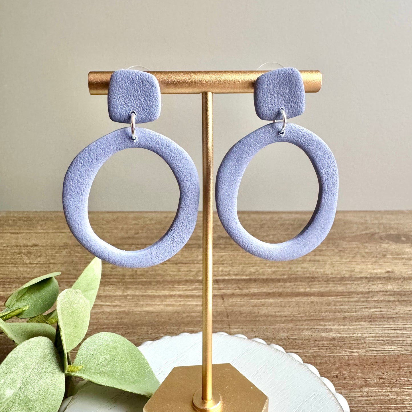Everyday Clay Hoops