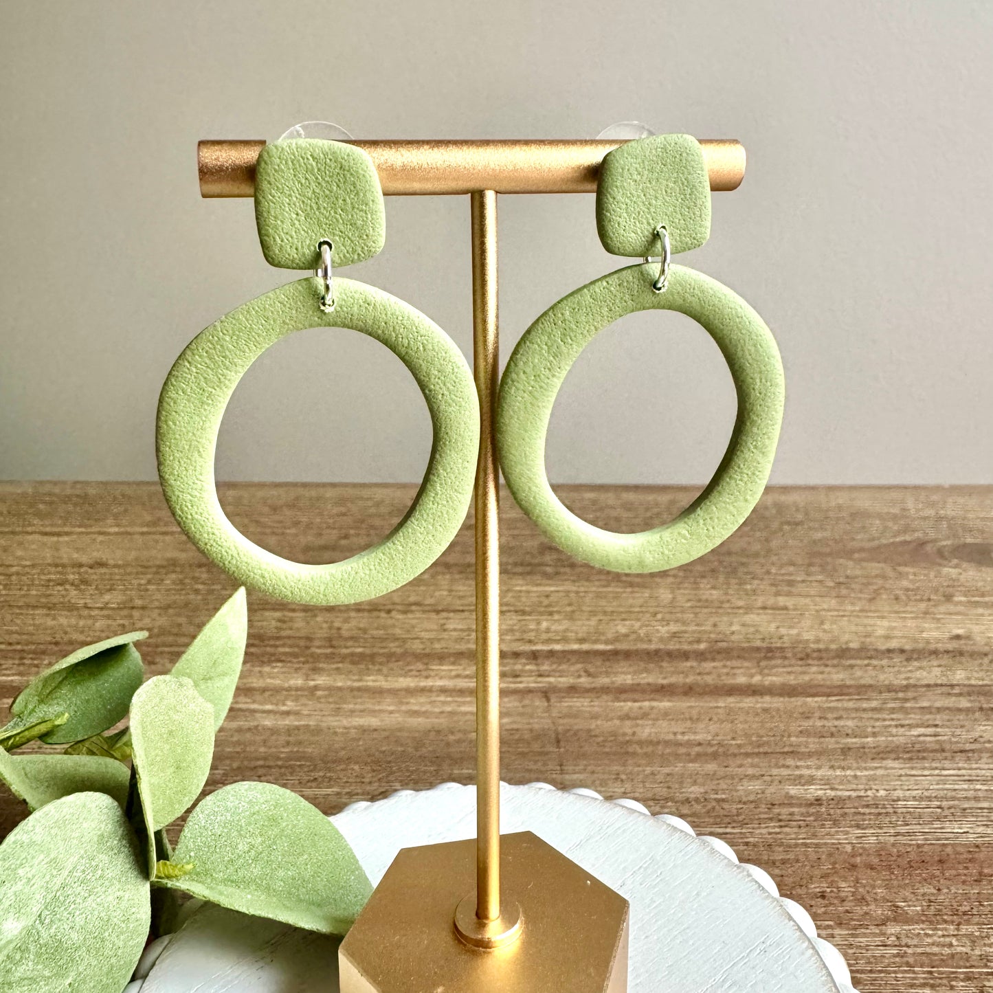 Everyday Clay Hoops