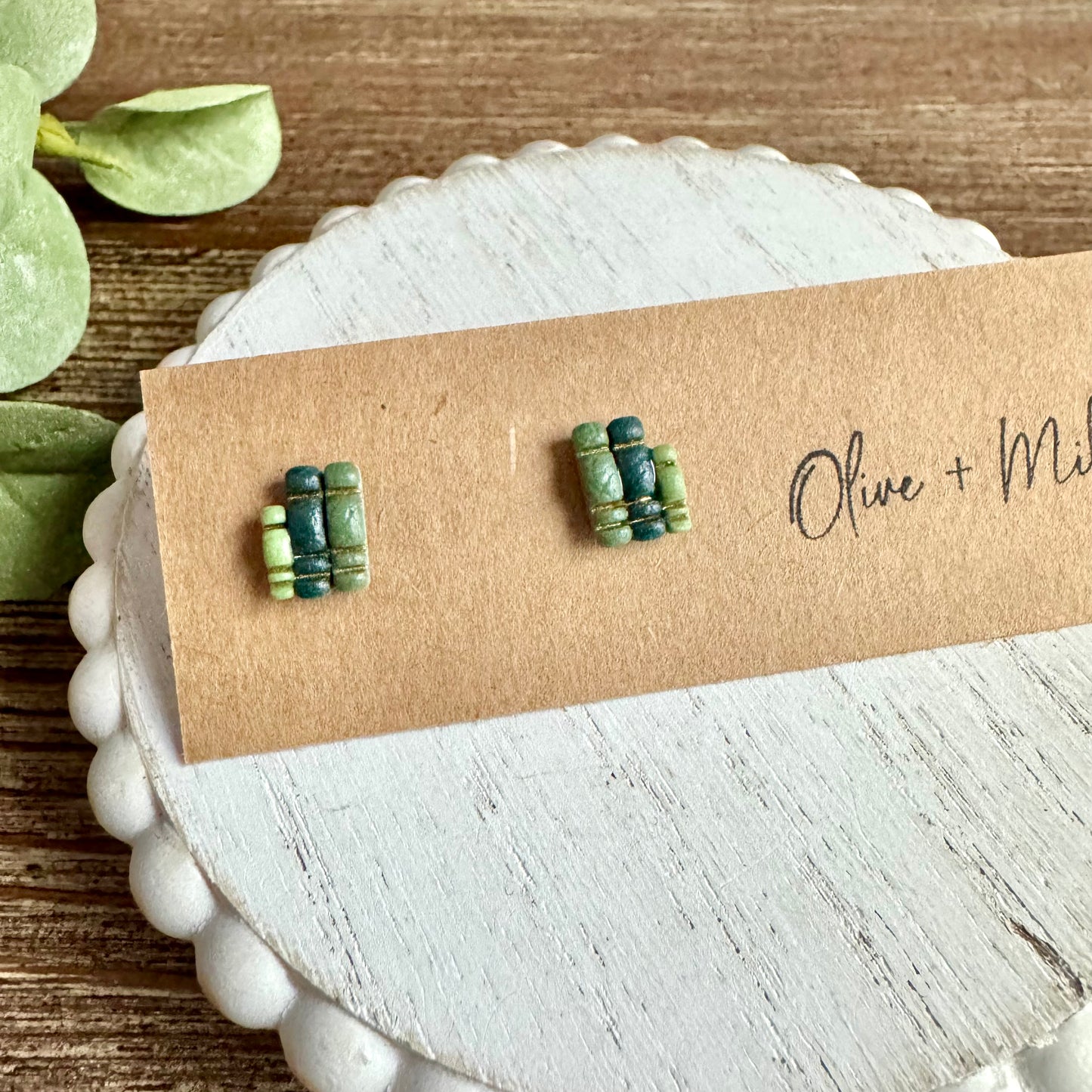 Mini Book stack Studs