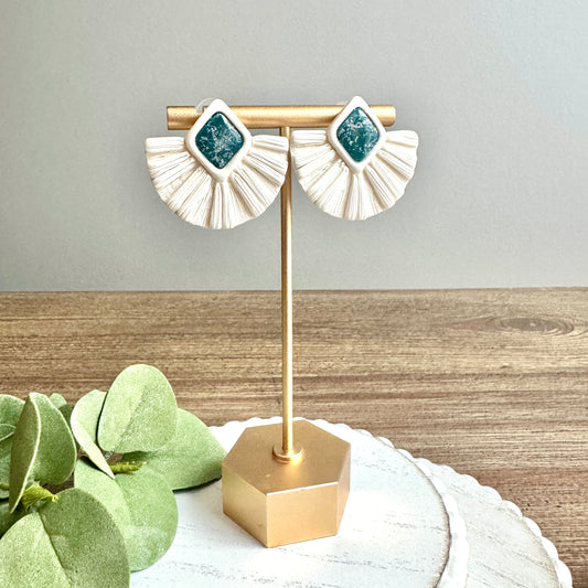 Fringe - Ivory with Stone
