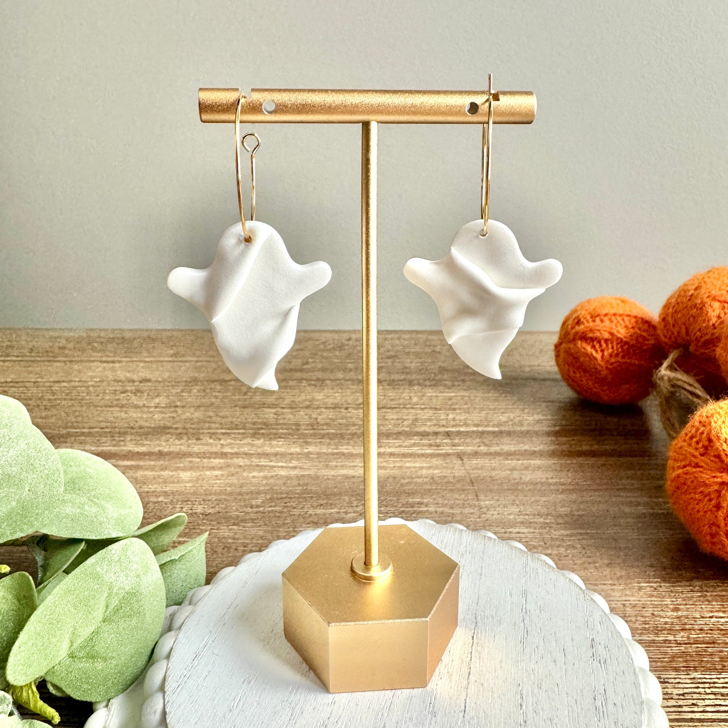 Halloween Ghost Hoops