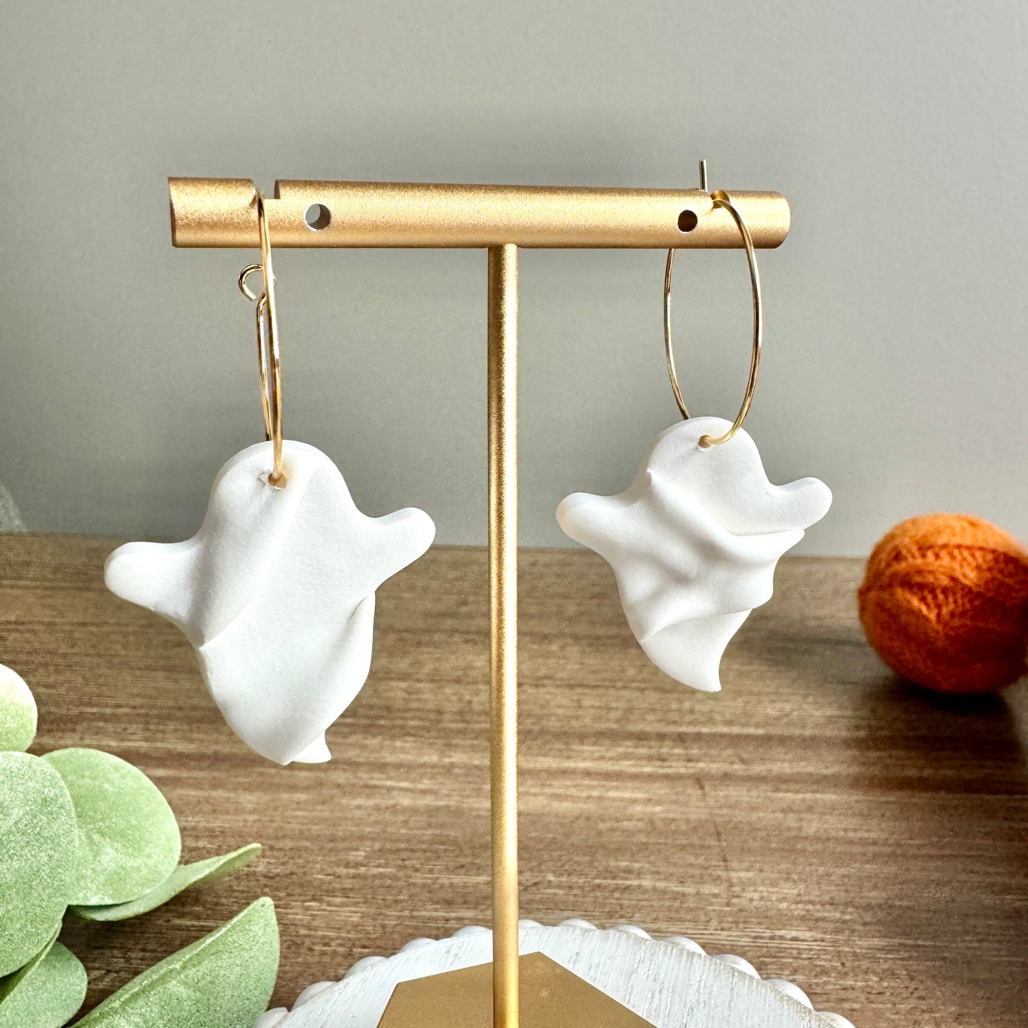 Halloween Ghost Hoops