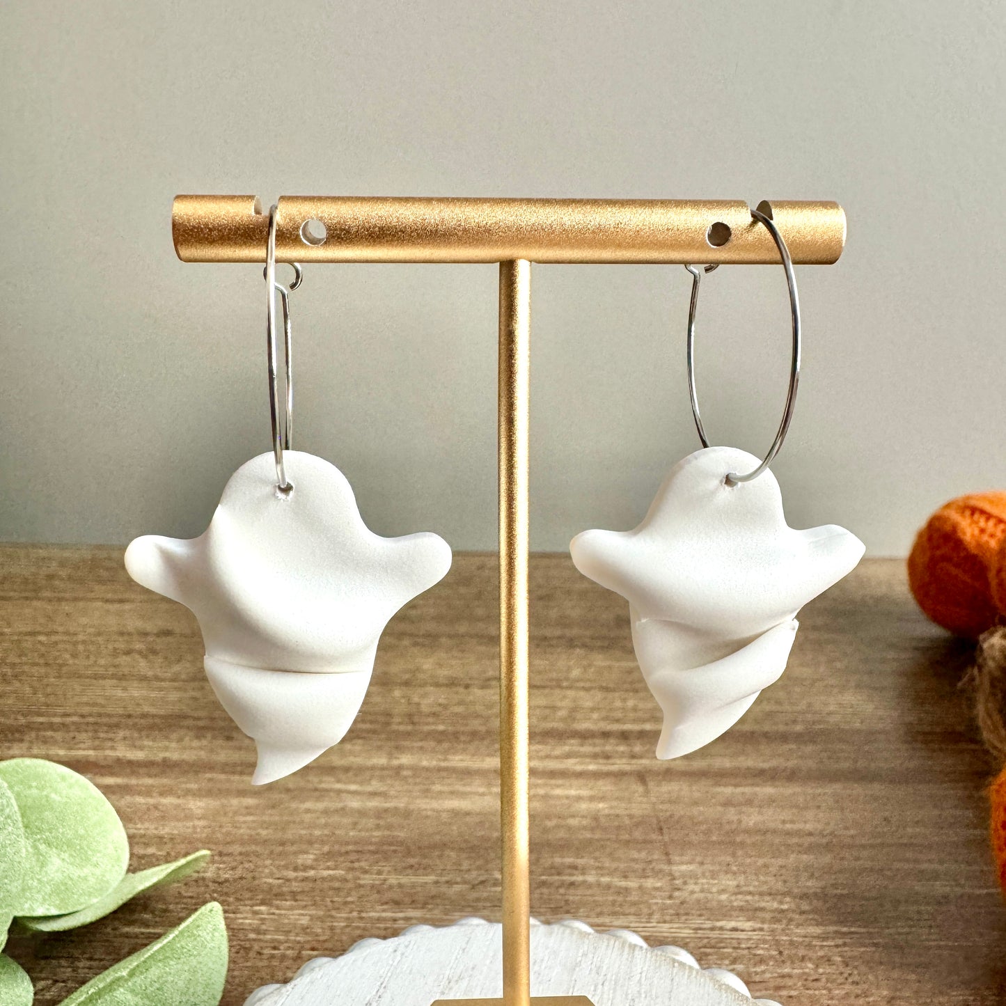 Halloween Ghost Hoops