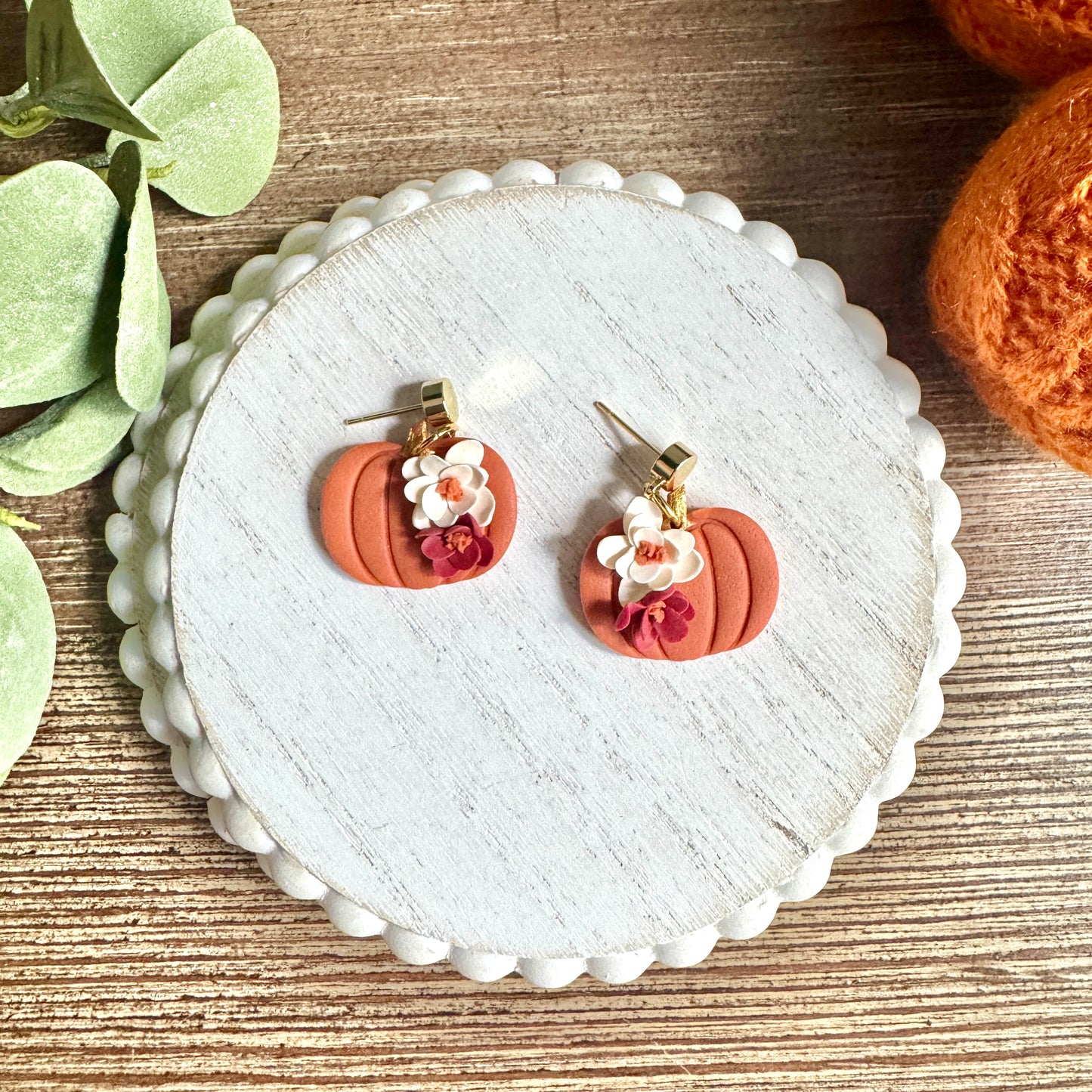 Fall Floral Pumpkins
