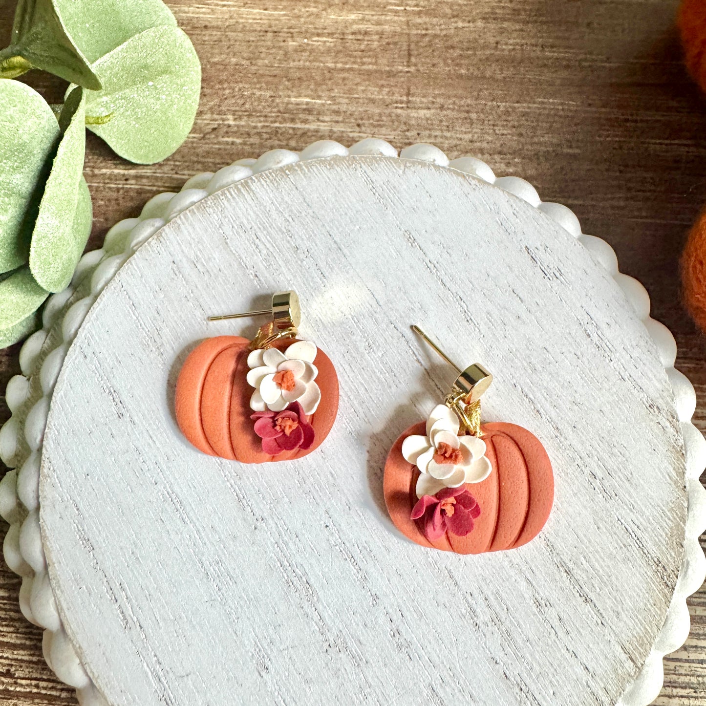 Fall Floral Pumpkins