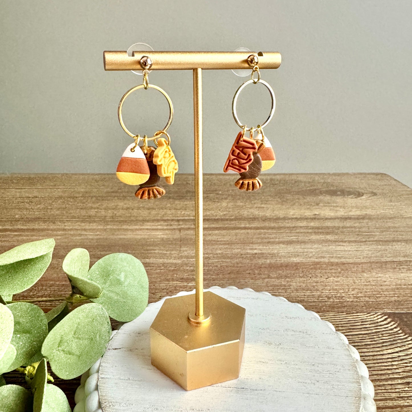 Halloween Trick or Treat Charms