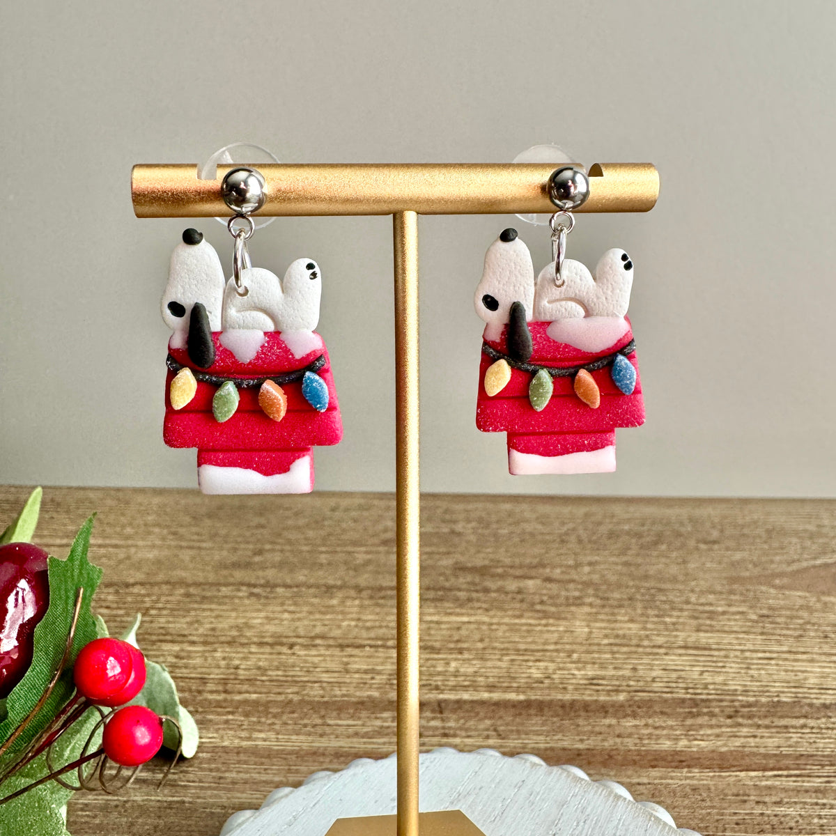 Christmas Snoopy & House